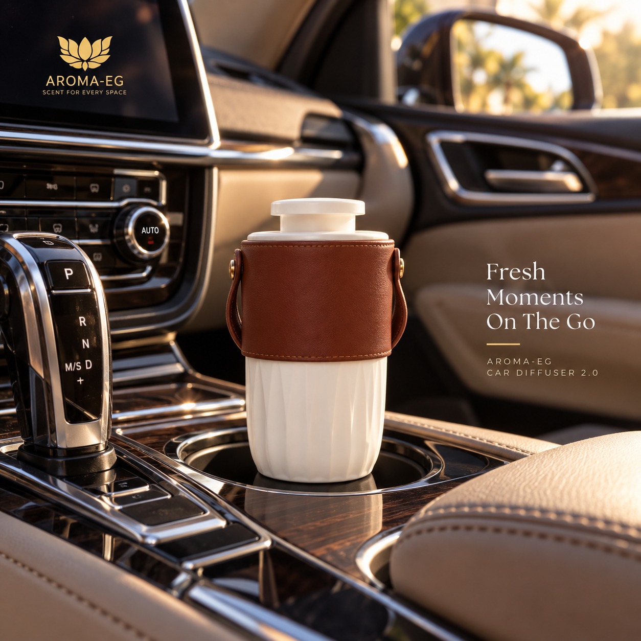 Car Diffuser 2.0 lifestyle — Aroma EG