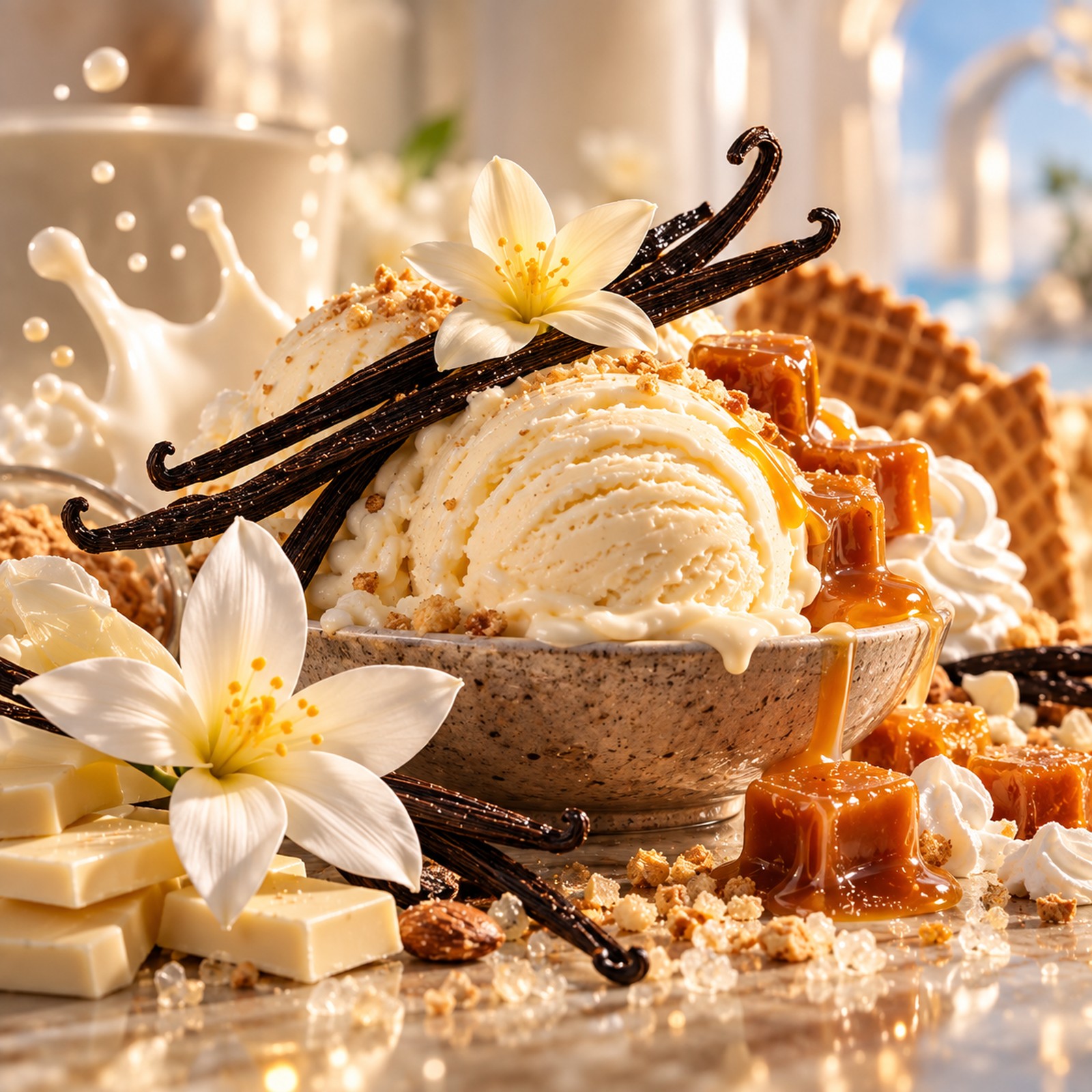 Ice Cream fragrance visual — Aroma EG