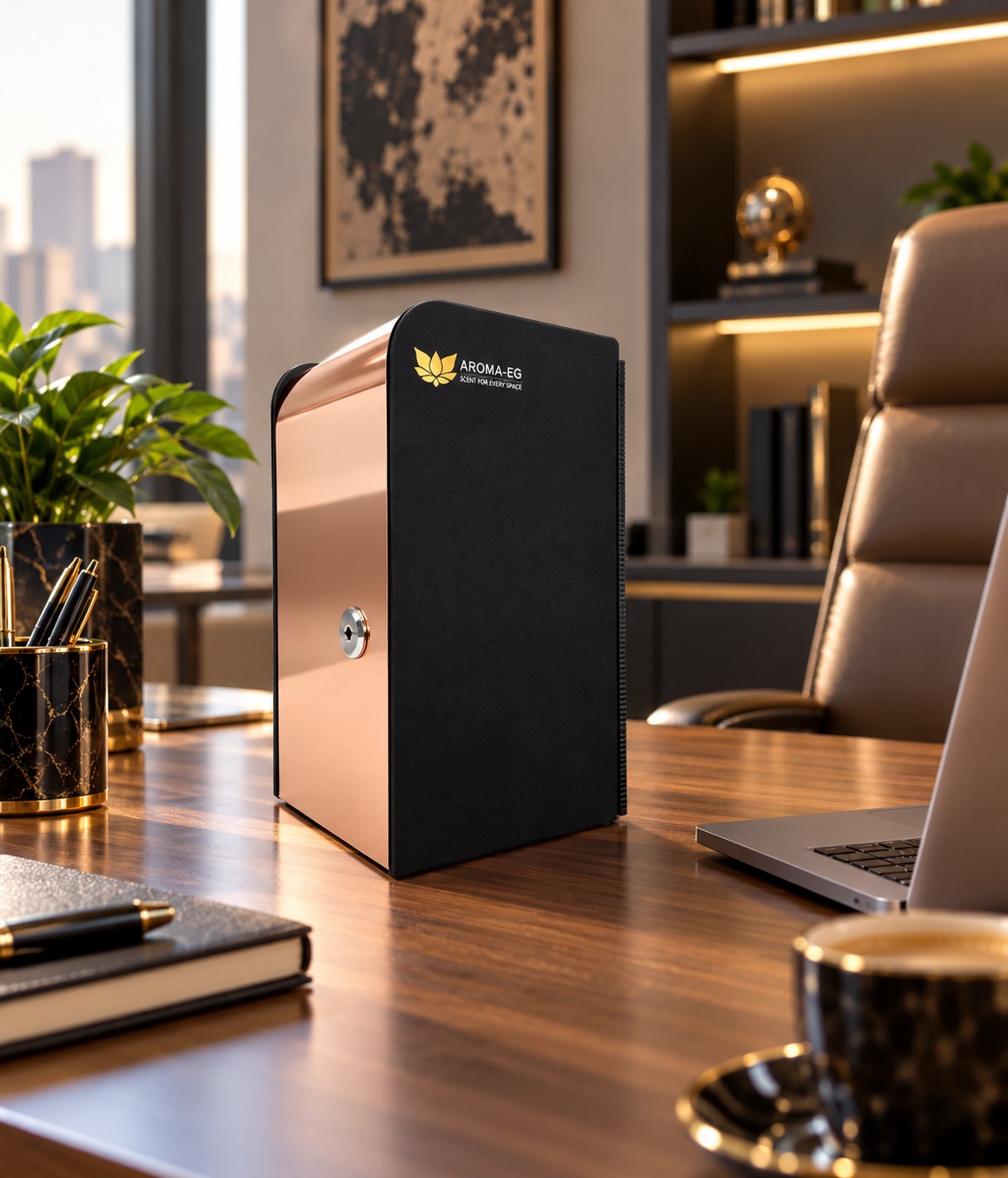 Aroma Mini Diffuser 1.0 office lifestyle — Aroma EG