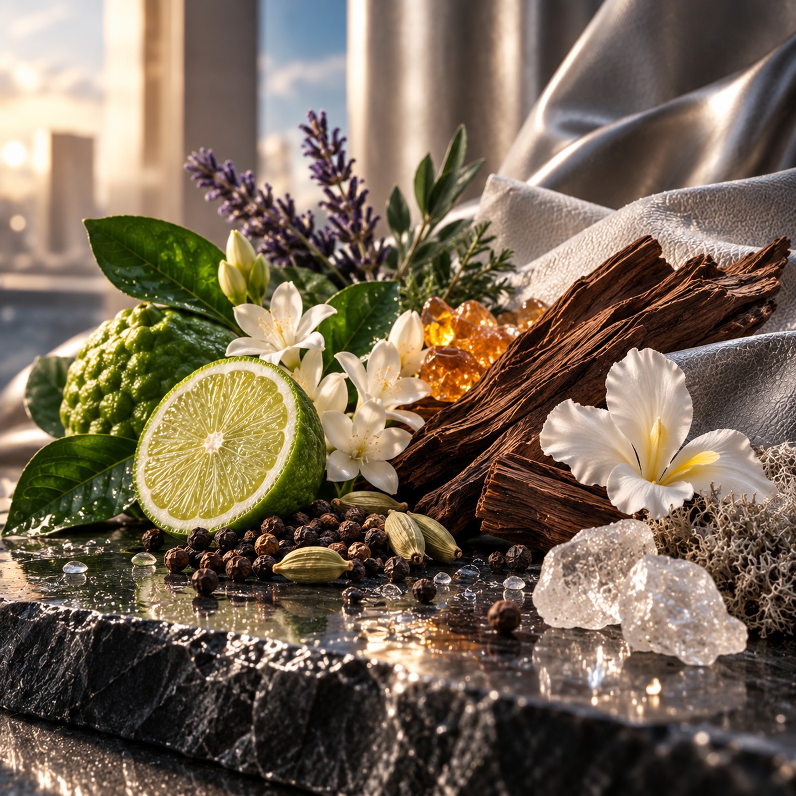 Platinum fragrance visual — Aroma EG