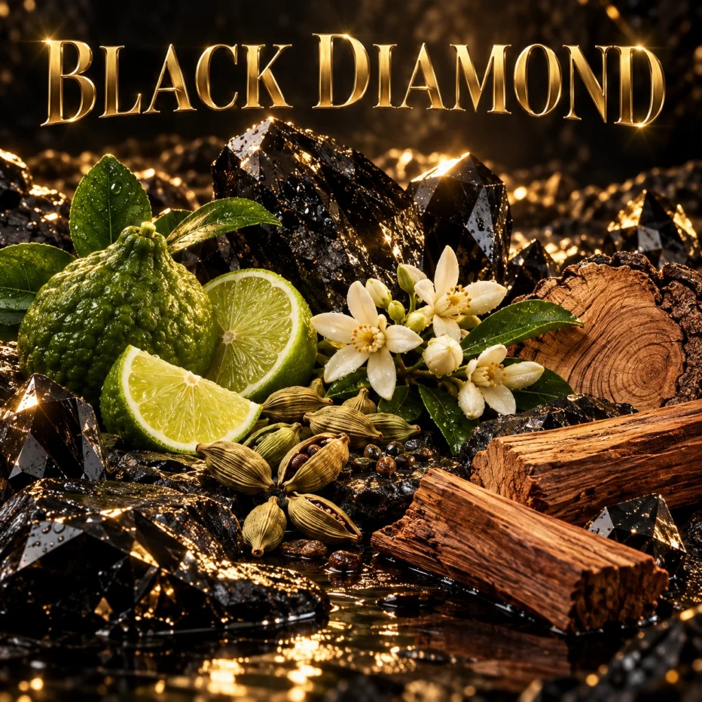 Black Diamond — Fragrance visual story