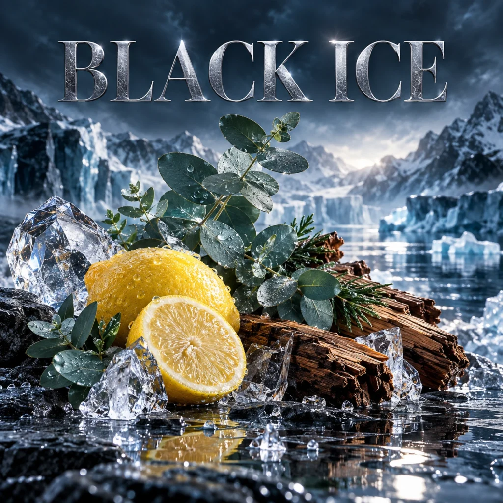 Black Ice — Fragrance visual story