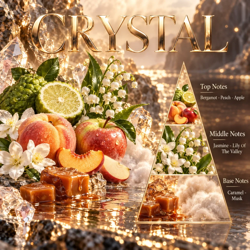Crystal — Fragrance pyramid