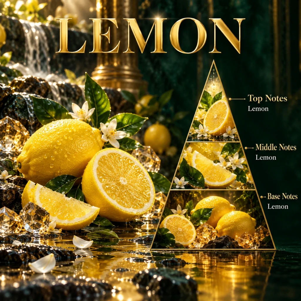Lemon — Fragrance pyramid