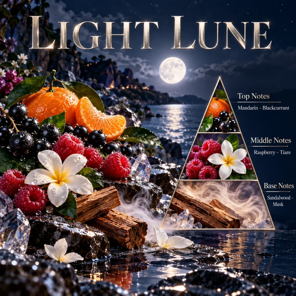 Light Lune — Fragrance pyramid