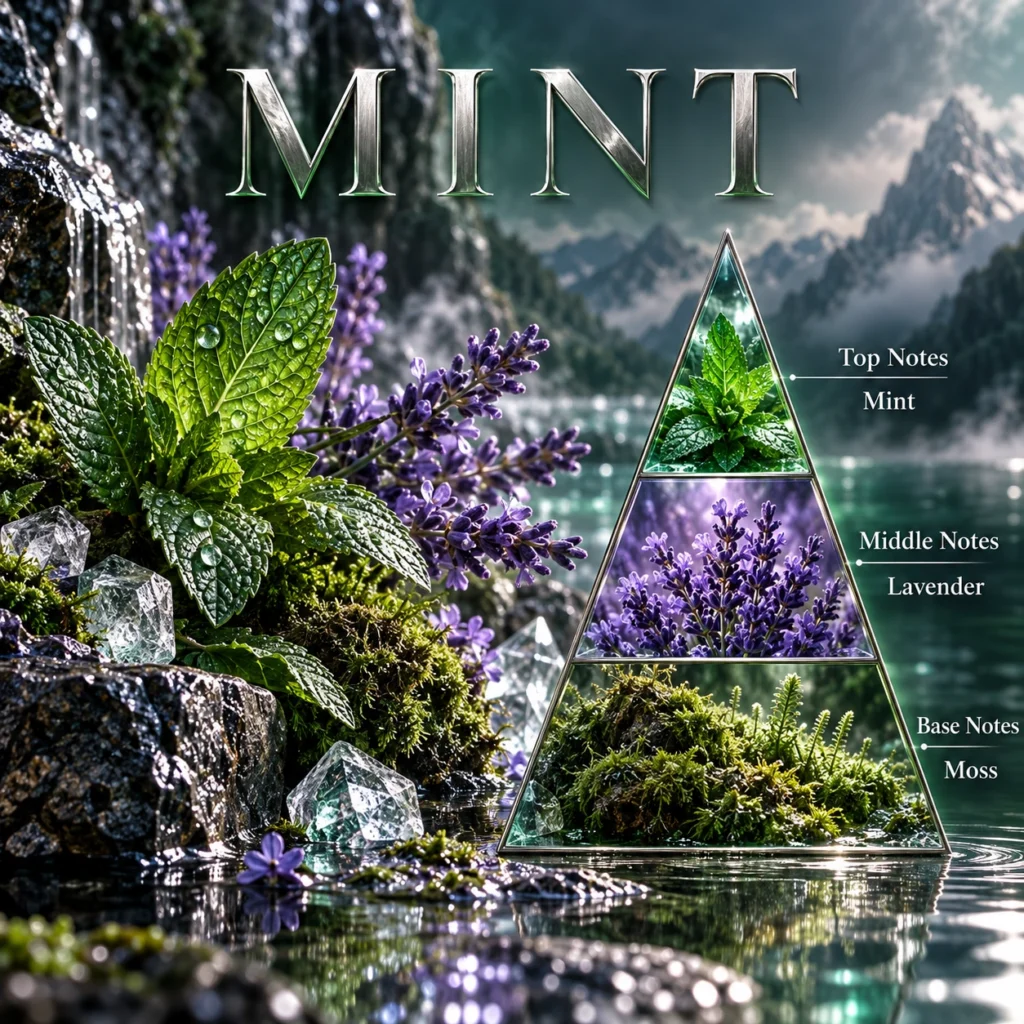 Mint — Fragrance pyramid