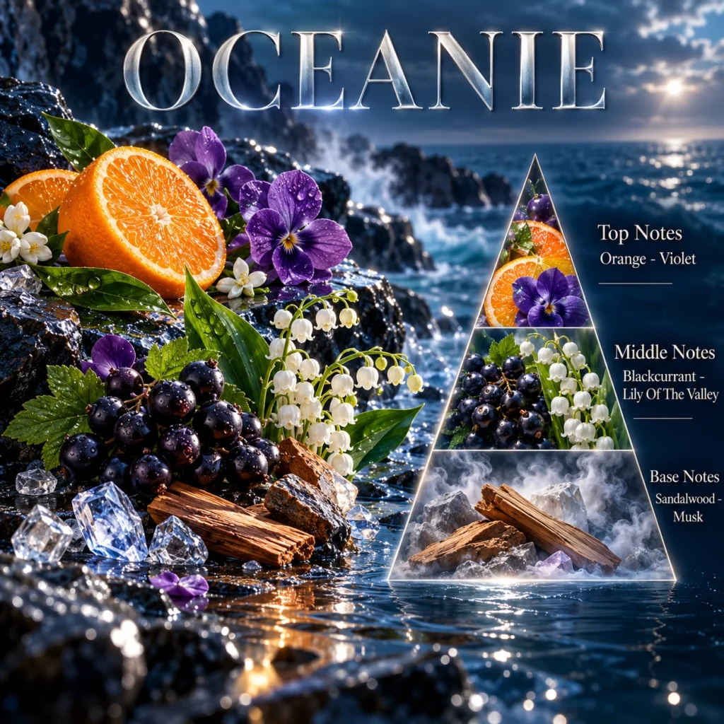 Oceanie — Fragrance pyramid