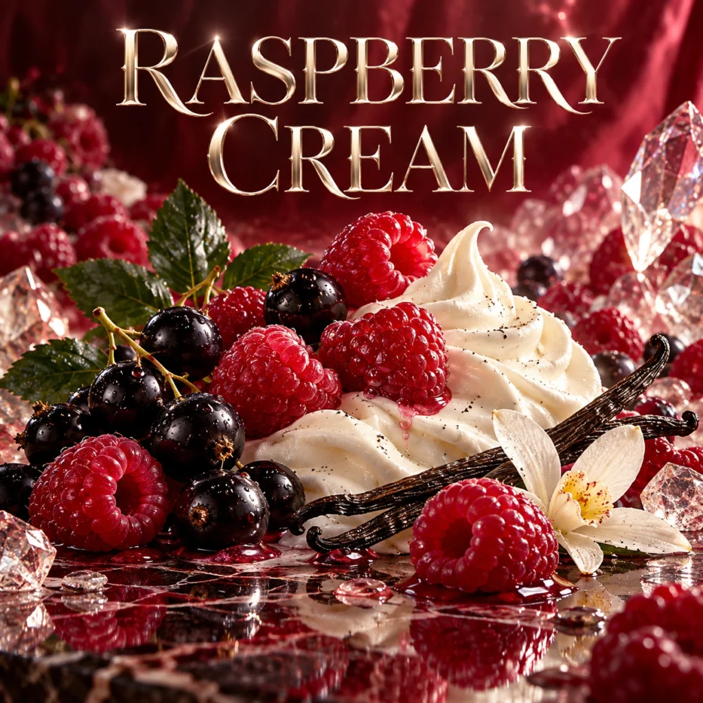 Raspberry Cream — Fragrance visual story