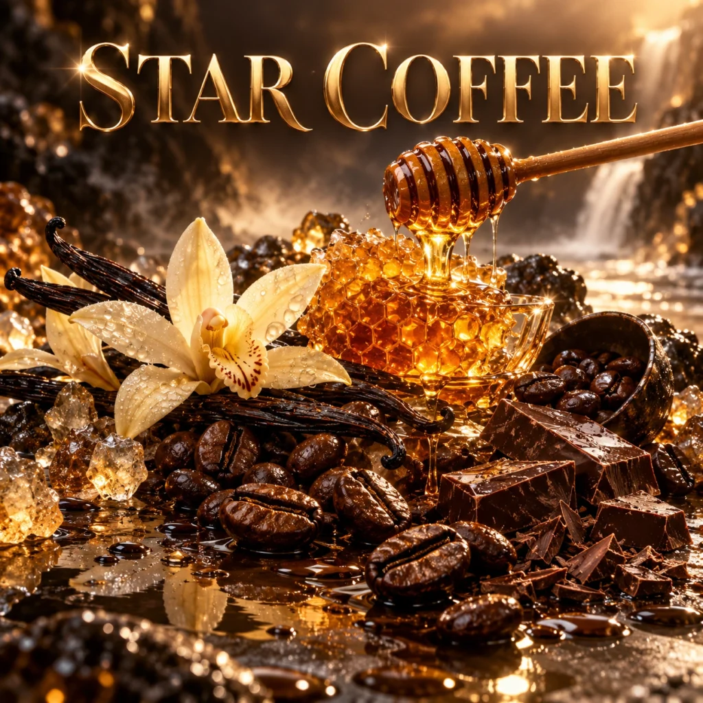 Star Coffee — Fragrance visual story