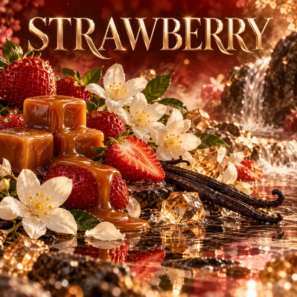 Strawberry — Fragrance visual story
