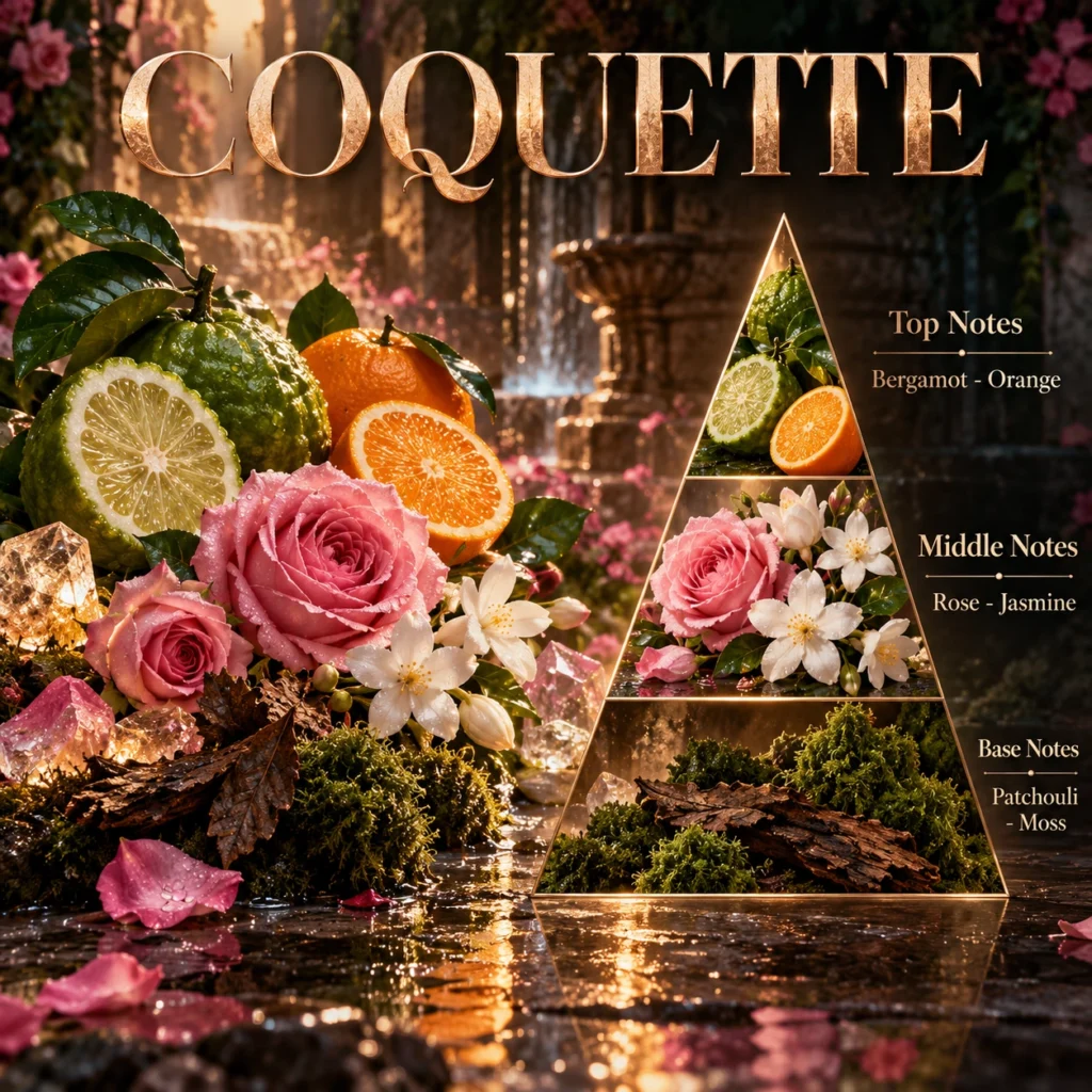 Coquette — Fragrance pyramid