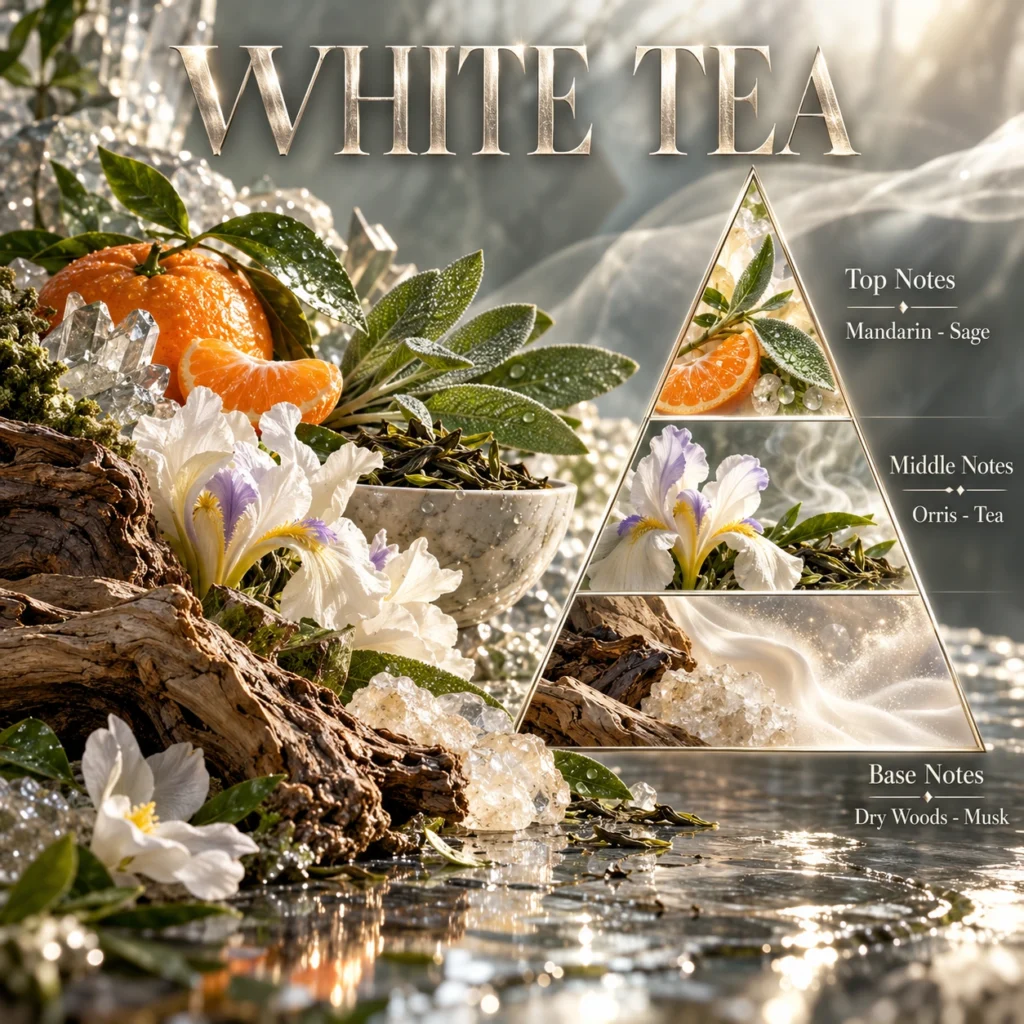 White Tea — Fragrance pyramid