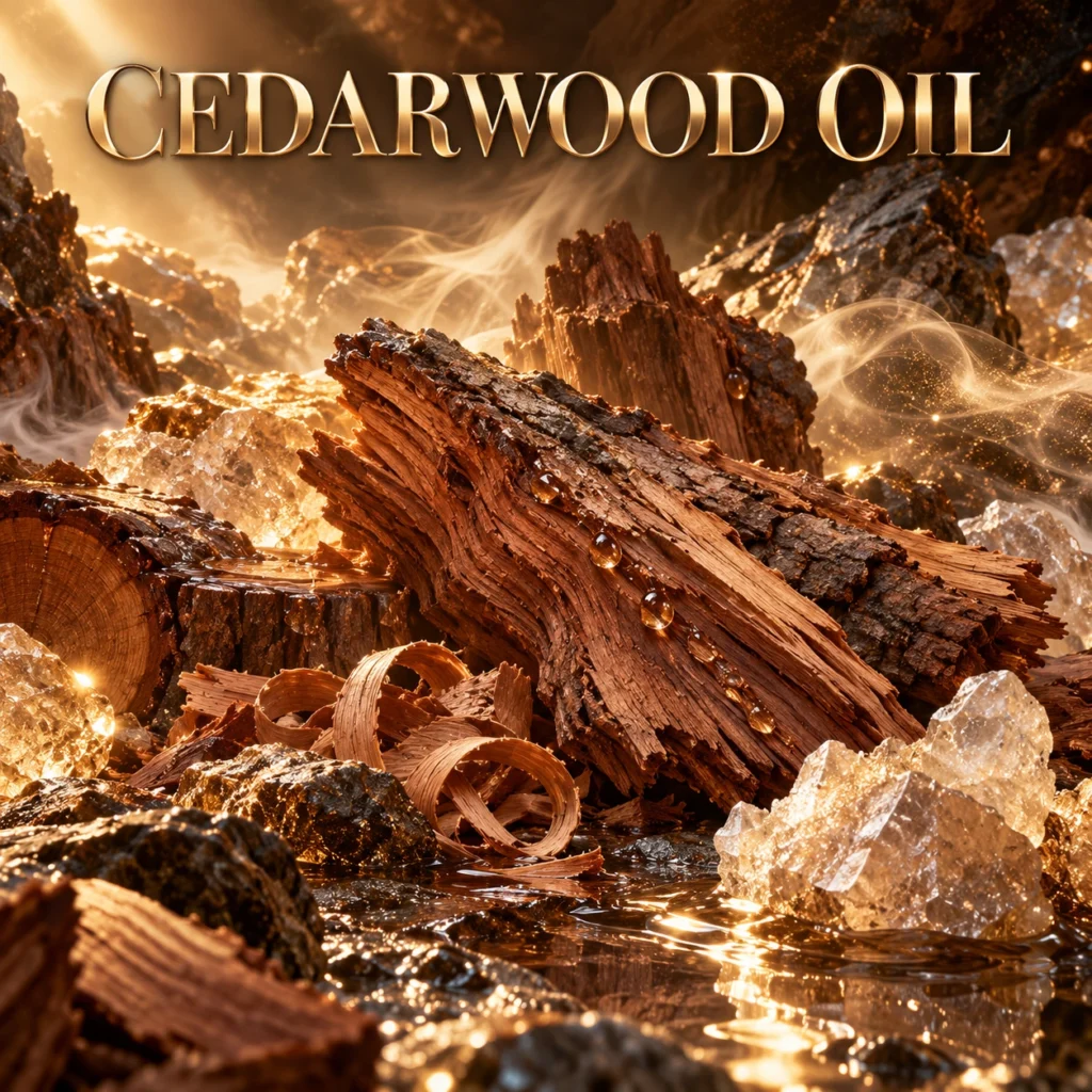 Cedarwood — Fragrance visual story