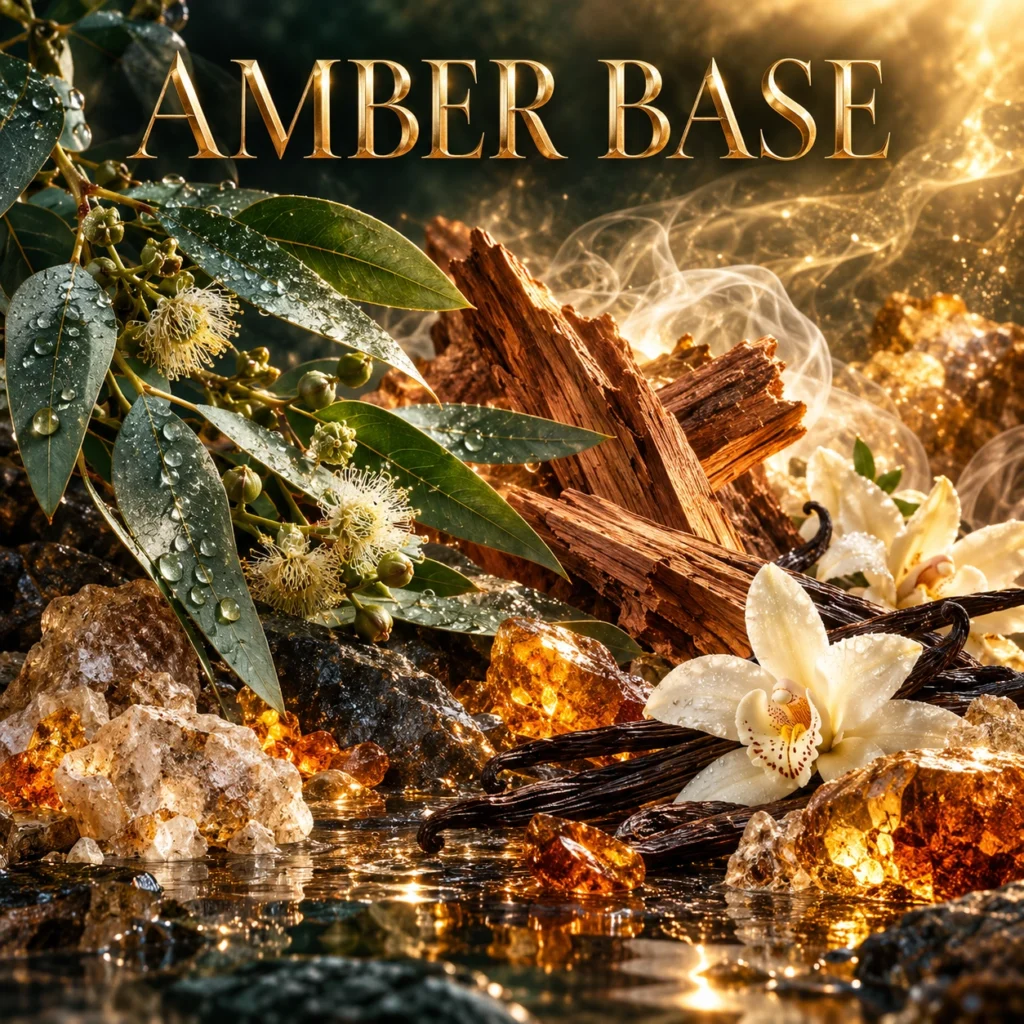 Amber Base — Fragrance visual story