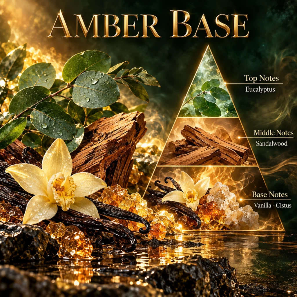 Amber Base — Fragrance pyramid