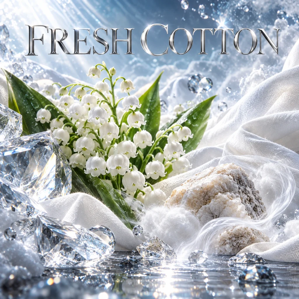 Fresh Cotton — Fragrance visual story