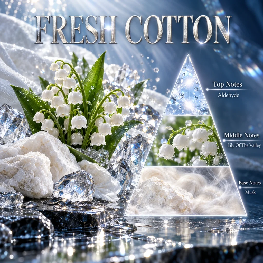 Fresh Cotton — Fragrance pyramid