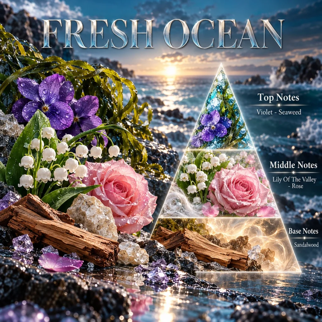 Fresh Ocean — Fragrance pyramid