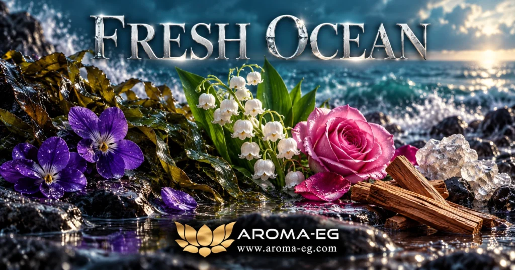 Fresh Ocean — Fragrance visual story