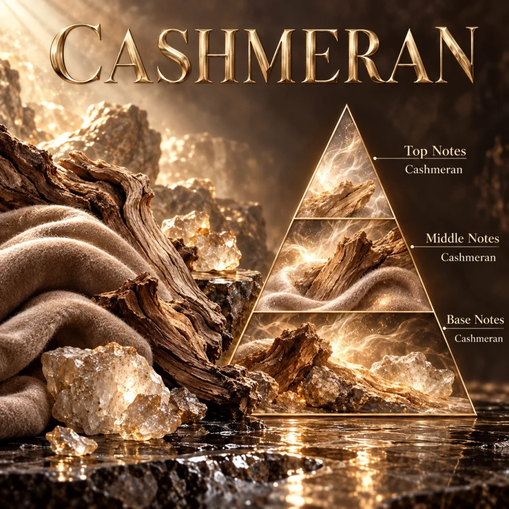 Cashmeran — Fragrance pyramid