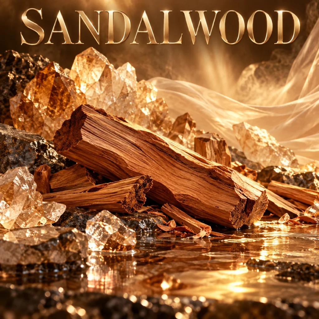 Sandalwood — Fragrance visual story