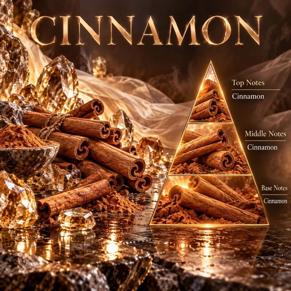 Cinnamon — Fragrance pyramid