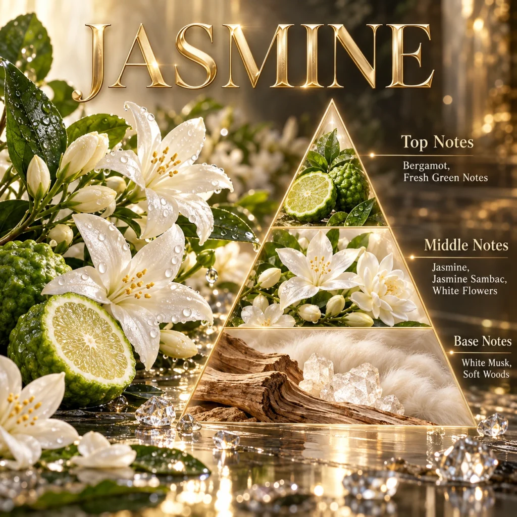 Jasmine — Fragrance pyramid
