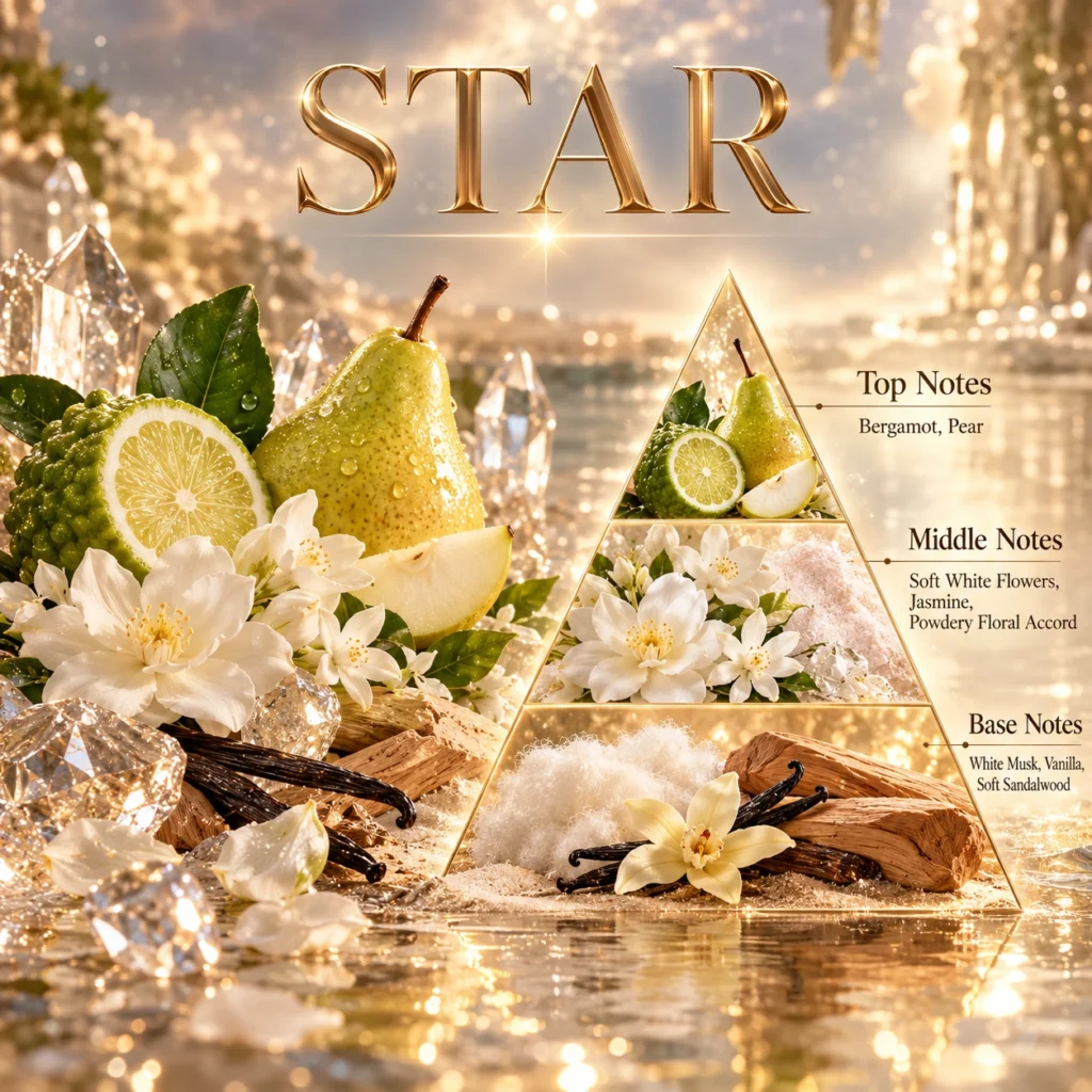Star — Fragrance pyramid