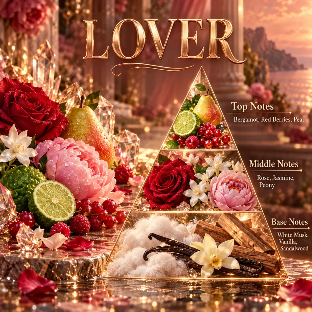 Lover — Fragrance pyramid