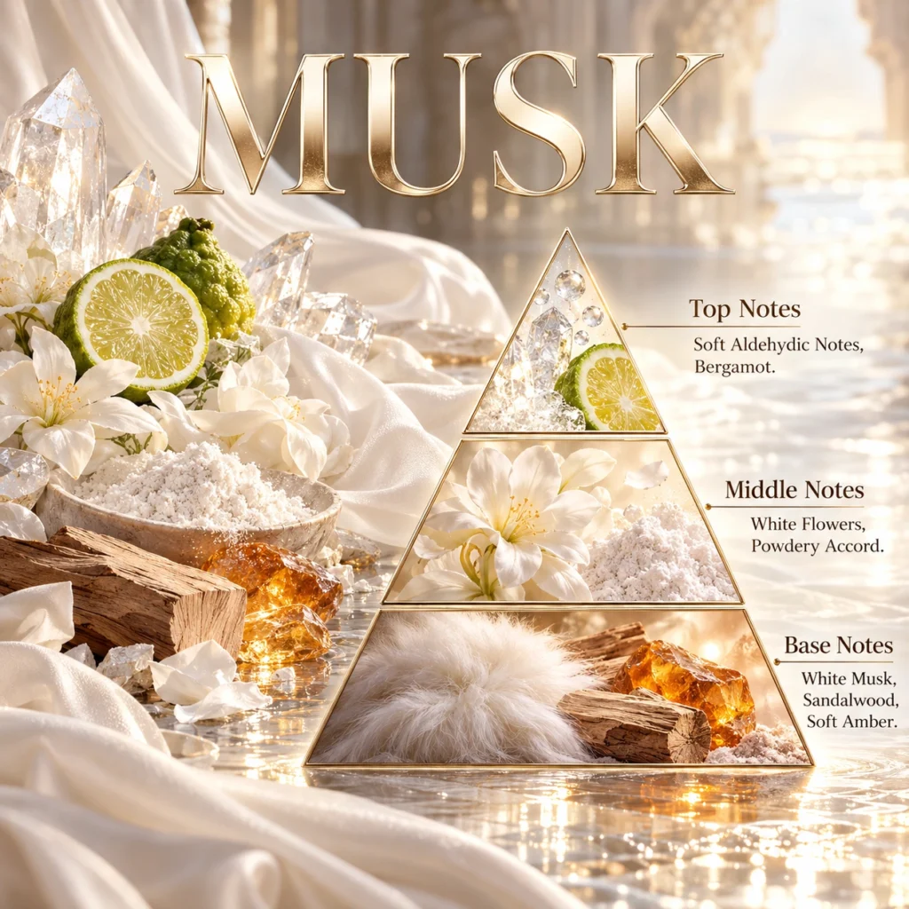 Misk — Fragrance pyramid