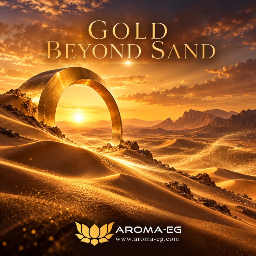 Gold Beyond Sand — Fragrance visual story