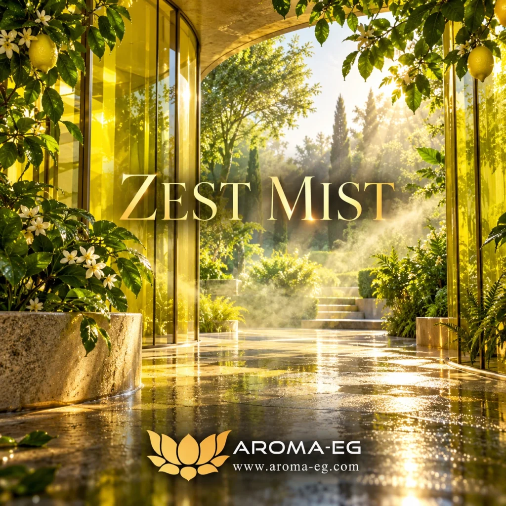 Zest Mist — Fragrance visual story