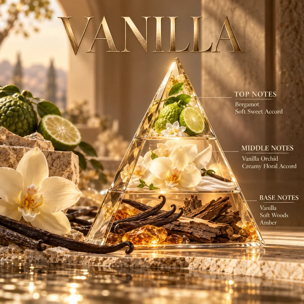 Vanilla — Fragrance pyramid