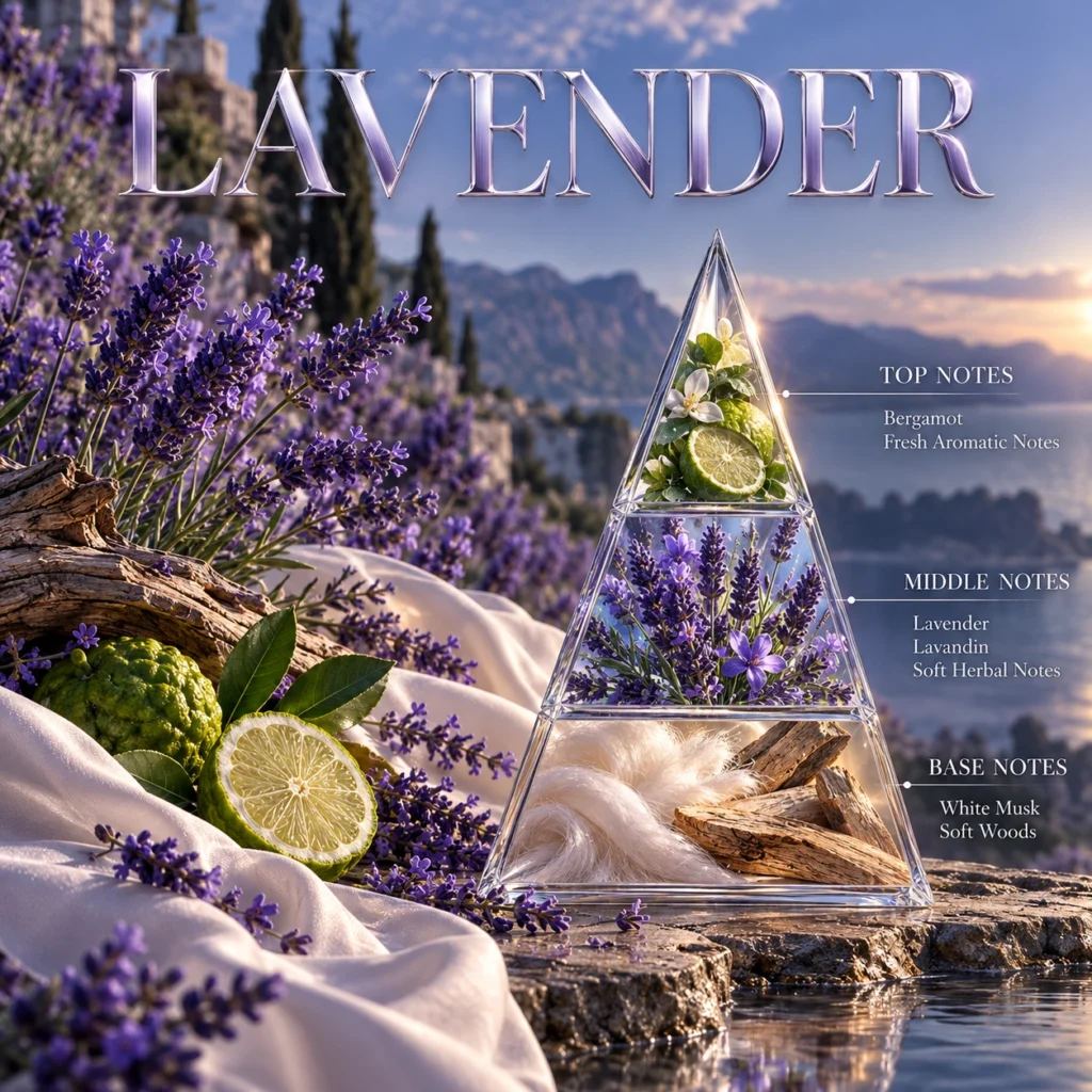 Lavender — Fragrance pyramid