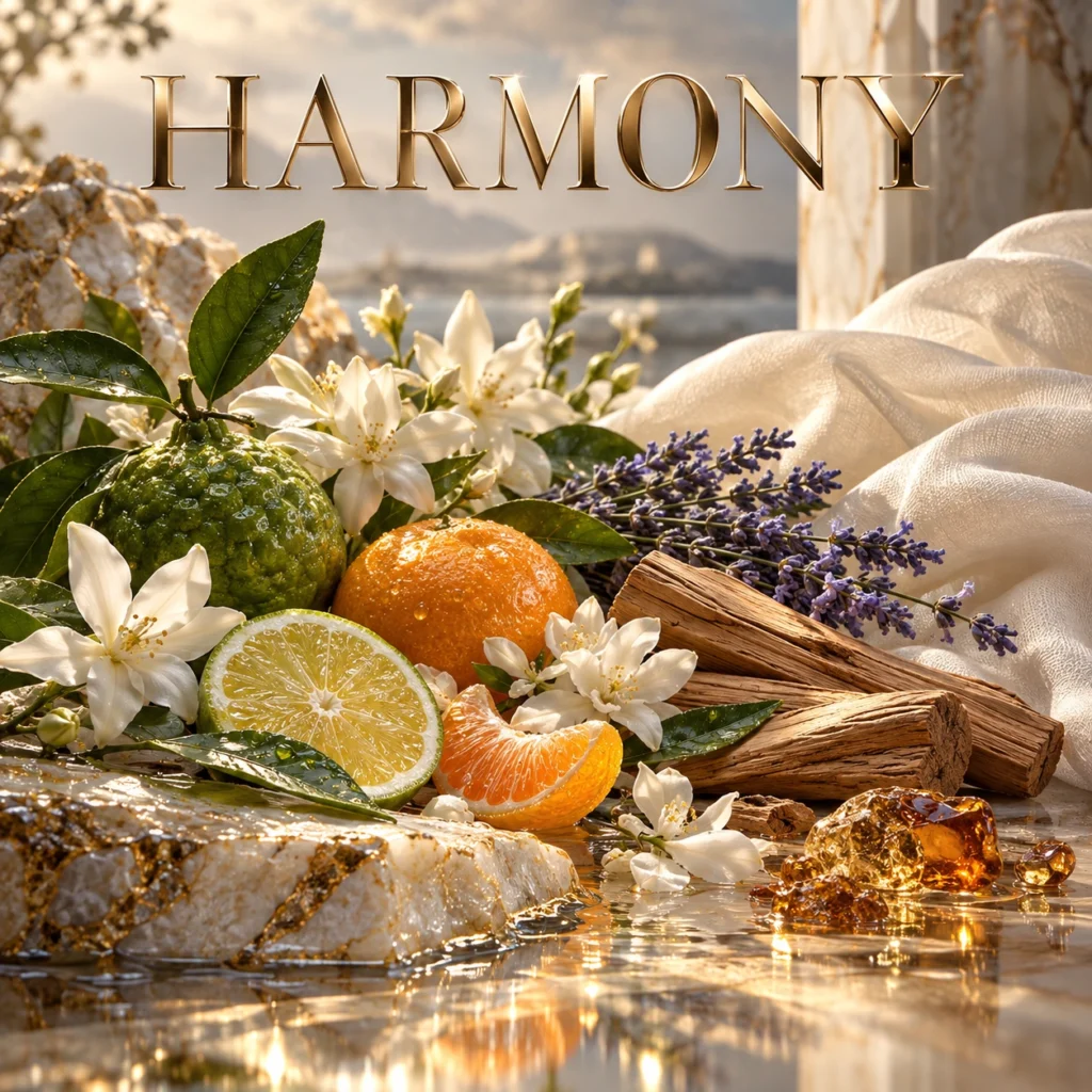 Harmony — Fragrance visual story