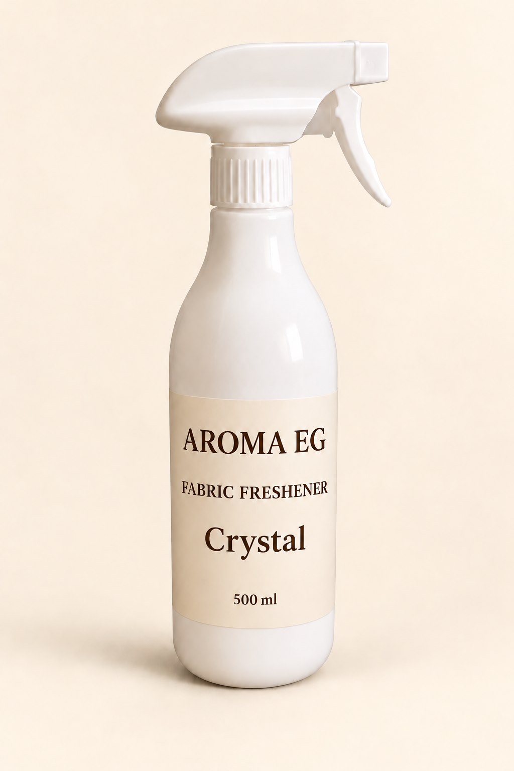 AROMA EG Fabric Freshener Crystal white spray bottle, 500 ml